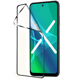 гибридное стекло Full Glue Ceramic до Xiaomi Redmi Note 10 5G / Poco M3 Pro 5G, Black