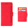 Откидной чехол для Samsung Galaxy A15 4G / 5G, Card Slot, красный