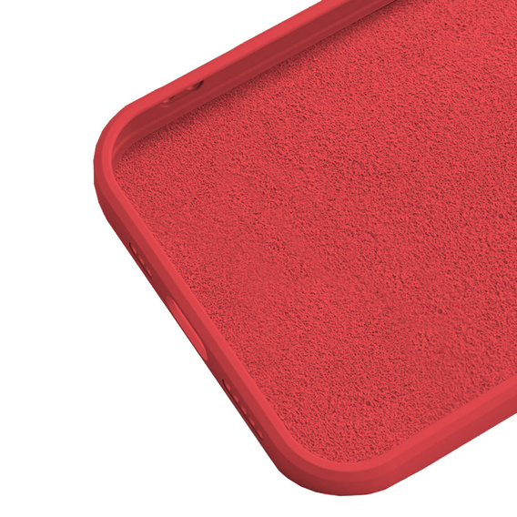 Чoхол Silicone до iPhone 12 Pro Max, MagSafe, Red