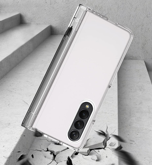 Чохол GKK Hard PC для Samsung Galaxy Z Fold 4 5G, Transparent