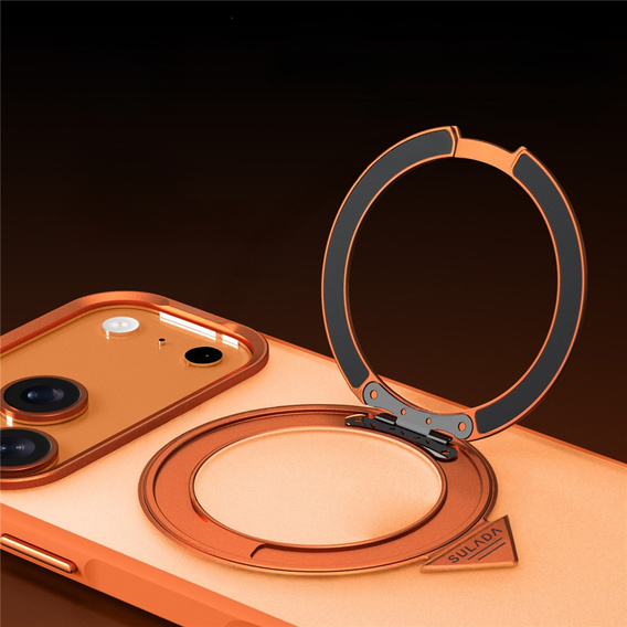 SULADA Magnetic Matte - чехол MagSafe с подставкой для iPhone 17 Pro Max