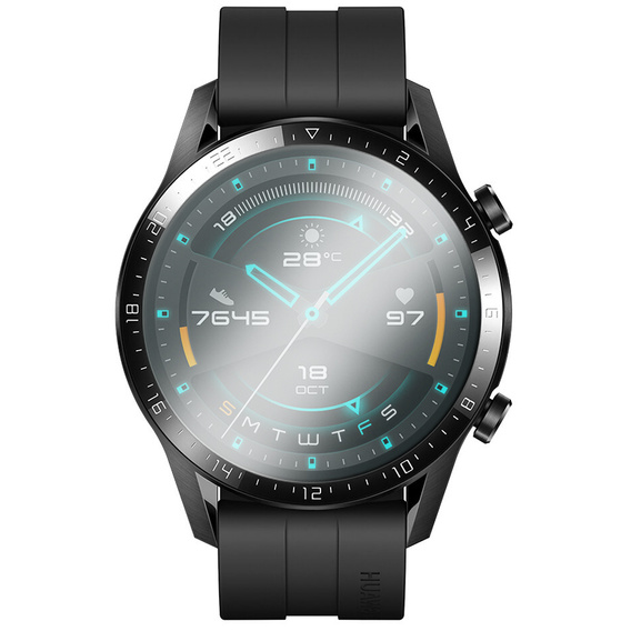 Защитное стекло 2х Erbord для дисплея смарт часов Huawei Watch GT 2 46mm