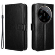 Откидной чехол для Xiaomi 14 Ultra, Crazy Horse Wallet, чёрный