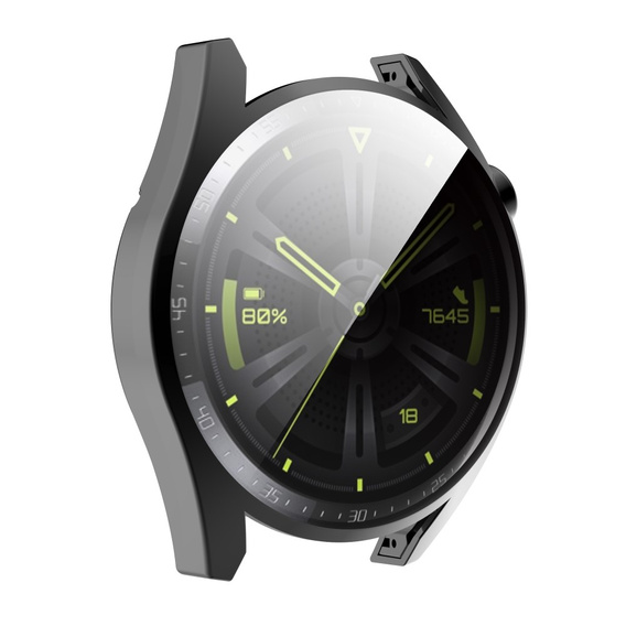 Etui z wbudowanym szkłem do Huawei Watch GT 3 42mm - Black