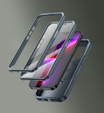 Броньований чохол для iPhone 15, Dexnor CamProtect MagSafe, зелений (Дві рамки)