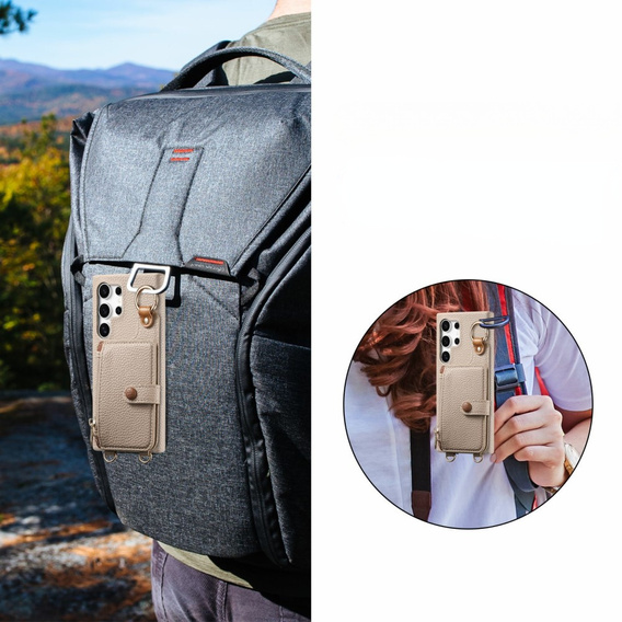 Чoхол до Samsung Galaxy S25 Ultra, GKK Leather, чорний