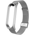 Браслет  MilaneseBand для Xiaomi Mi Band 3 / Band 4 - Silver