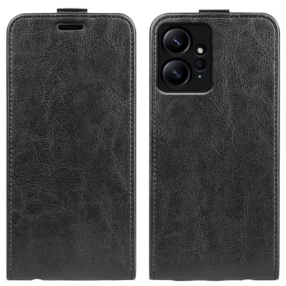 Футляр з клапаном для Xiaomi Redmi Note 12 4G, Flip, чорний