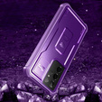 Броньований чохол для Samsung Galaxy S21 Ultra, Dexnor Full Body, фіолетовий