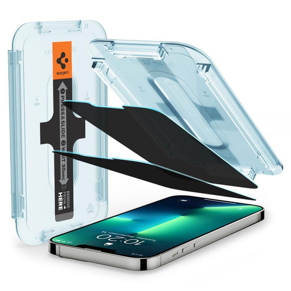 SPIGEN Закалённое стекло с рамкой Glas.TR Privacy iPhone 13 Pro Max
