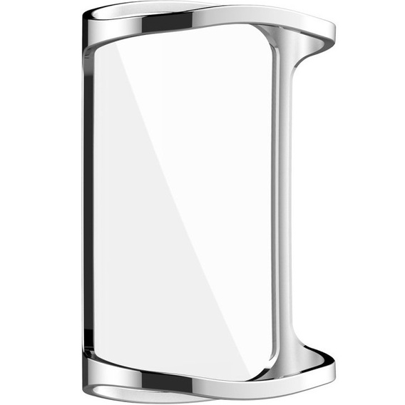 Чехол со встроенным стеклом для Fitbit Charge 5, Silver