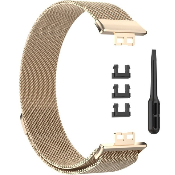 Браслет  MilaneseBand для Huawei Watch Fit - Champagne