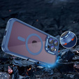 Чехол для iPhone 14 Pro, ERBORD Impact Guard, MagSafe, синий