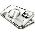 Магнітний чохол Dual Glass MagSafe для iPhone 16 Pro Max, титан