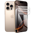 2x Гідрогелева плівка для iPhone 15 Pro Max, ERBORD Hydrogel Foil