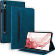 Чехол для Samsung Galaxy Tab S10 FE+ Plus, Classic, с местом для стилуса, синий