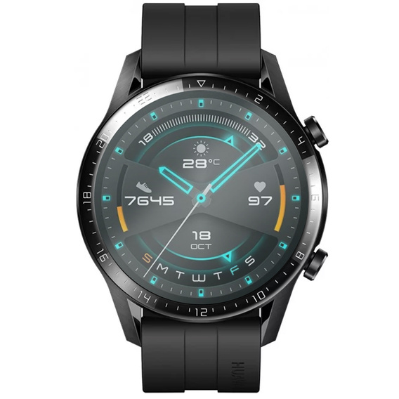 2x Гібридне скло ERBORD для Huawei Watch GT 2 46MM
