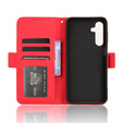 Откидной чехол для Samsung Galaxy A36, Card Slot, красный
