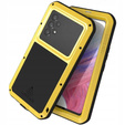Чехол Love Mei до Samsung Galaxy A53 5G, armored with glass, жёлтый