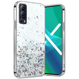 Чoхол до Vivo Y52 5G / Y72 5G, Glittery, прозорий
