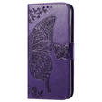 Откидной чехол для TCL 40 NXTPaper, Butterfly, фиолетовый