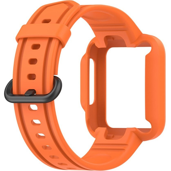 Силіконовий ремінець RS Strap до Xiaomi Redmi Watch 2 Lite, Orange