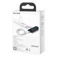 BASEUS Wisdom Kaбель TYPE-C 150CM/5A (2 sztuki) - White