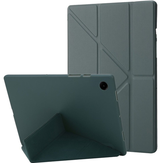 Чохол для Samsung Galaxy Tab A9+, Origami, зелений