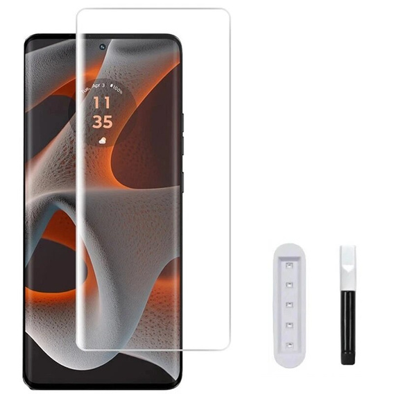 Ультрафиолетовое закаленное стекло для Motorola Edge 50 Ultra