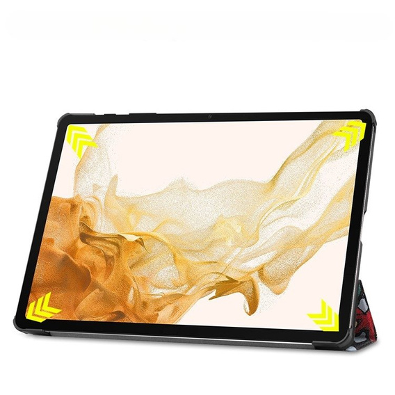 Чохол для Samsung Galaxy Tab S9 Plus, Smartcase, graffiti