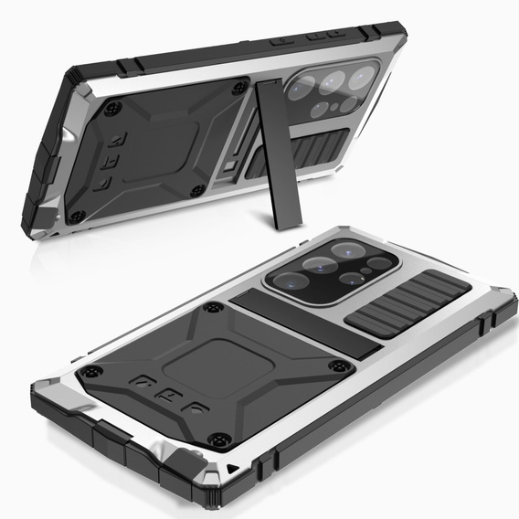 Броньований чохол для Samsung Galaxy S25 Ultra, R-JUST, сріблястий