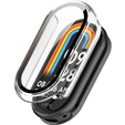 Чохол 2в1 + загартоване скло для Xiaomi Smart Band 10 / 9 / 8, прозорий