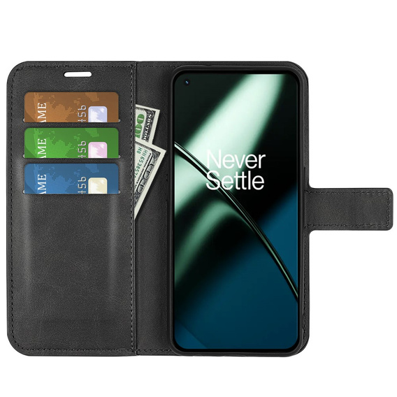 Чохол-книжка для OnePlus 11 5G, Wallet Case, чорний