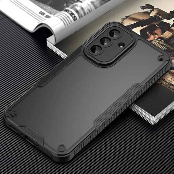 Чехол до Samsung Galaxy A56, Armor Frosted Case, чёрный