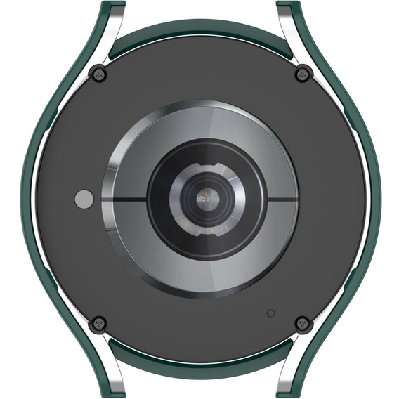 Чохол з інтегрованим склом для Samsung Galaxy Watch6 44 мм, зелений