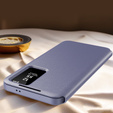 Флип-кейс для Samsung Galaxy S25, Smart View Wallet, фиолетовый