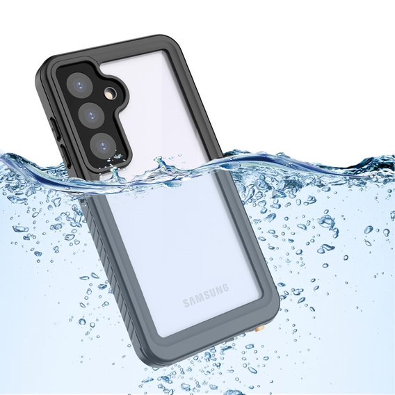 Водонепроникний чохол IP68 для Samsung Galaxy S24, Redpepper, чорний