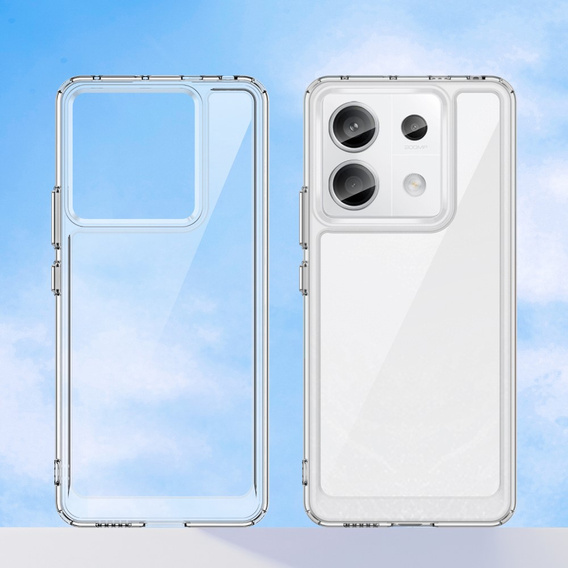 Чехол до Xiaomi Redmi Note 13 Pro 5G, Fusion Hybrid, прозрачный