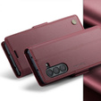 CASE фліп-чохол для Samsung Galaxy Z Fold6 5G, Litchi Wallet, червоний