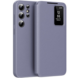 Фліп-чохол для Samsung Galaxy S24 Ultra, Smart View Wallet, фіолетовий