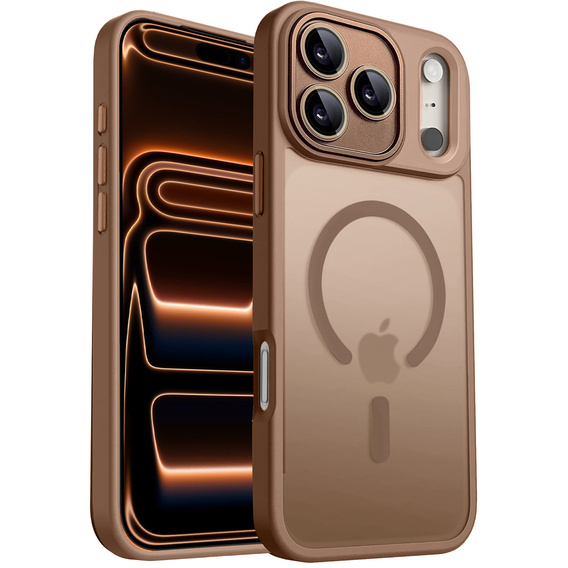 Гибридный чехол ERBORD Matt Case для MagSafe для iPhone 17 Pro Max