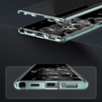 Чохол для Samsung Galaxy S23 Plus, Magnetic Dual Glass, зелений