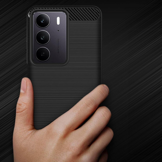 Чoхол до Realme C71, Carbon, чорний