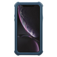 Броньований чохол для iPhone XR, Dexnor Full Body, темно-синій