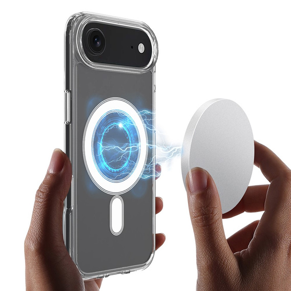 Чохол для iPhone Air, для MagSafe, прозорий