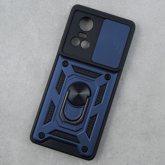 Чохол NOX Camera Slide Oppo Reno 10 / 10 Pro, CamShield Slide, синій