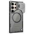 Чохол для Samsung Galaxy S24 Ultra, броньований Nillkin, Icelade Prop, для Magsafe, чорний