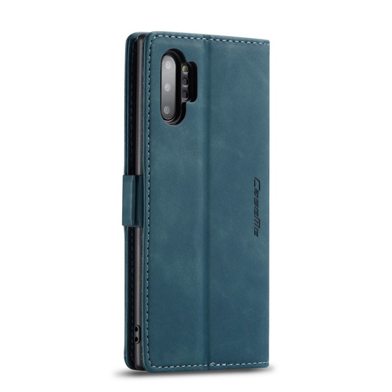 Чехол CASEME для Samsung Galaxy Note 10 Plus/5G, Leather Wallet Case, зелёный