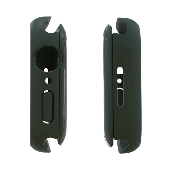 2в1 чехол и защитное стекло для часов Apple Watch 7/8/9 45mm, Green