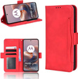 Откидной чехол для Motorola Moto G86 Power 5G, Card Slot, красный